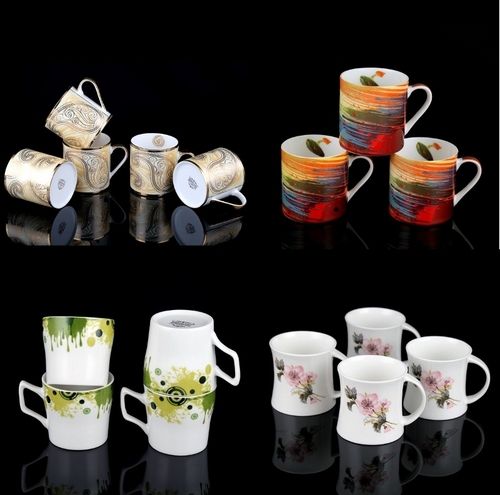 Designer Bone China Coffee Mugs