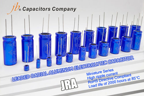 Jrb 2000H 105A C Radial Aluminum Electrolytic Capacitor Application: General Purpose