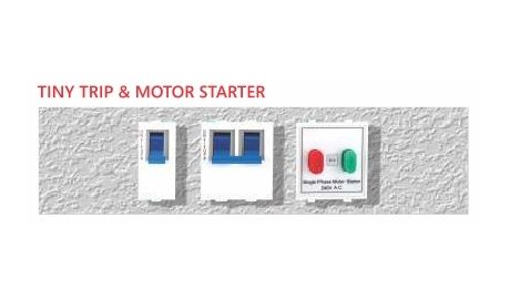 Motor Starter Switch & MCB