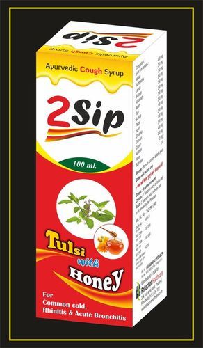 2 Sip With Tulsi And Honey Ayurvedic Cough Syrup Age Group: Suitable For All Ages