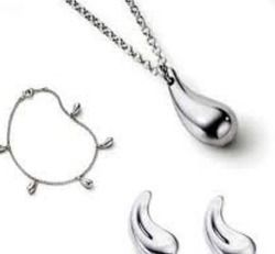 Sterling Silver Pendant Set