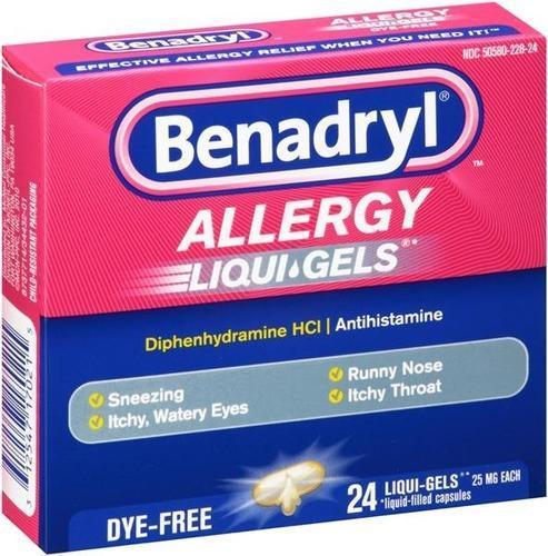 Benadryl Softgel Capsule