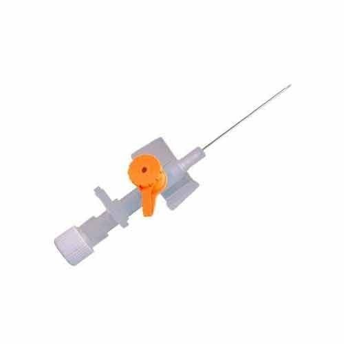 IV Cannula With Injection Port and Wings