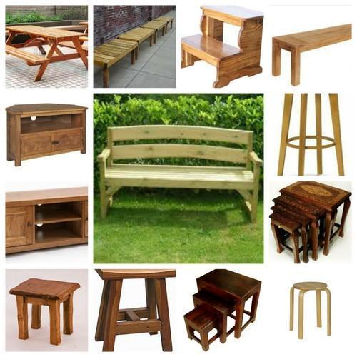 Wooden Garden Benches