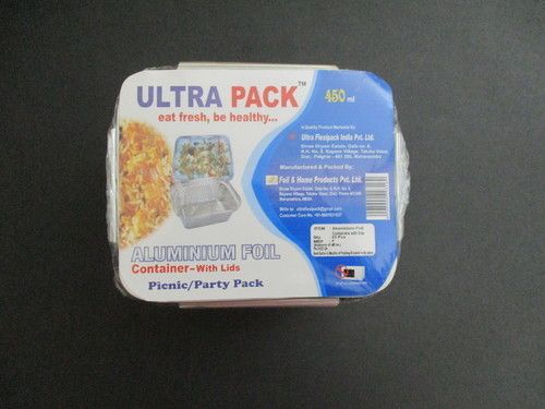 450 ml Aluminium Container (Picnic Pack)