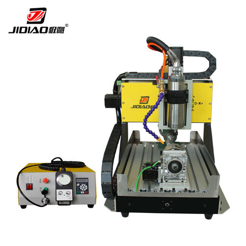 Yellow High Performance Cnc Wood Carving Router Machine