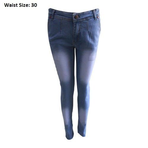 Customized Stretch Pencil Denim Jeans