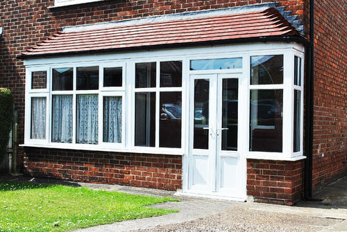 White Standard UPVC Combination Windows