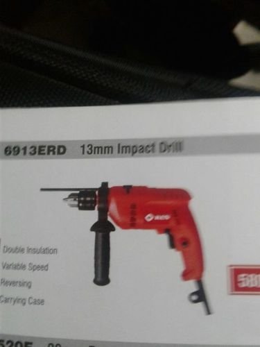 Red 10Mm Rotary Drill