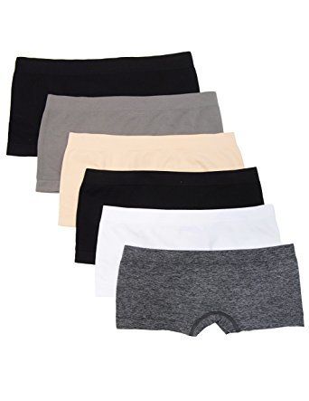 Womens Seamless Boyshort Panty