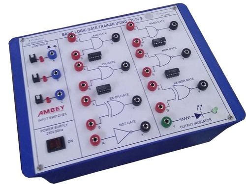 AL-E007 Logic Gate Trainer Using Ttl Ic