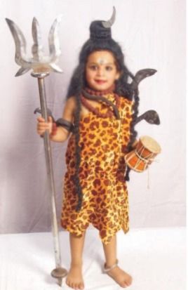 Goddess Shiv Dress For Kids
