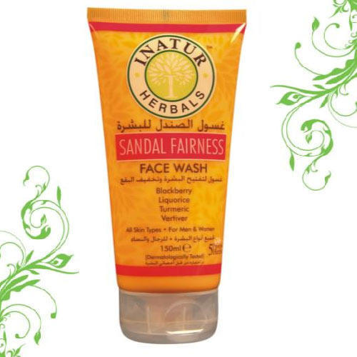 Sandal Face Wash - Creamy Cleanser , Infused with Indian Sandal for Impurity Removal and Youthful Glow