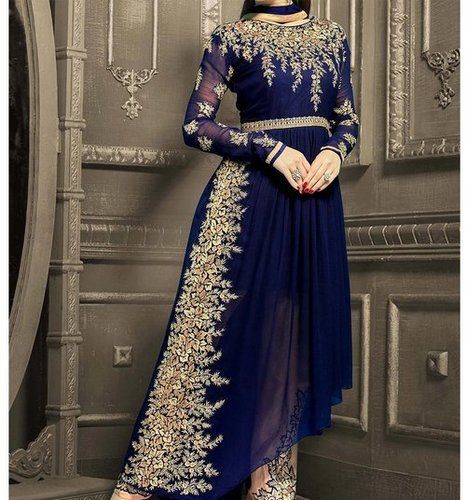 Unstitched Fancy Salwar Suit