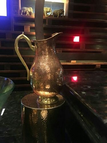 Copper Brass Handle Jug