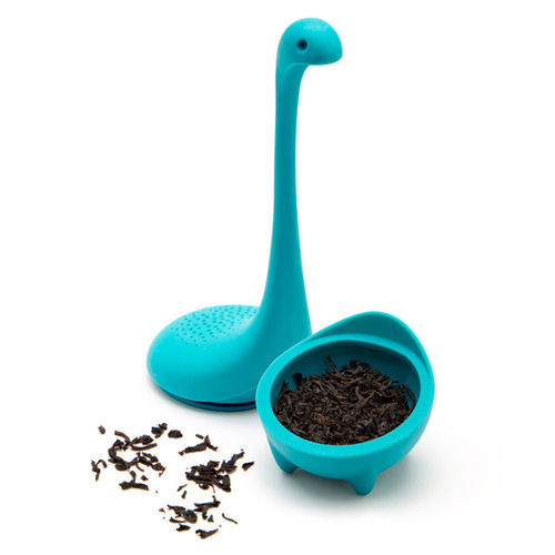 Food Safe Silicone Nessie Tea Strainer Infuser Size: 14.0 Cm * 4.5 Cm * 4.5 Cm