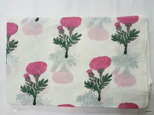 Handmade Hand Block Printed Fabric