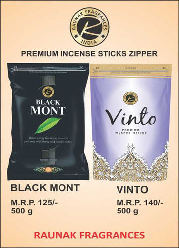 Vinto and Black Mont Incense Sticks