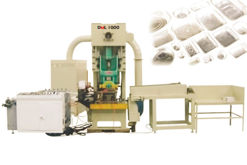 Aluminum Foil Meals Box And Container Making Machine