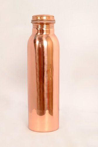 Copper Matt Finish Lacquer Coated Drinking Water Bottle