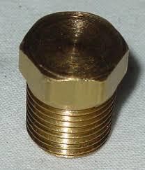 brass plug