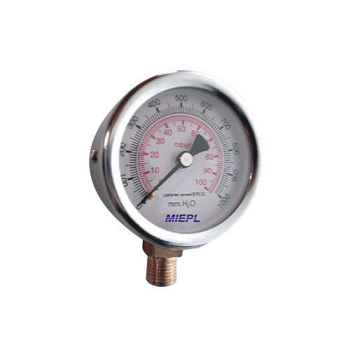 Compact Capsule Pressure Gauge