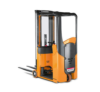 Electric Stand on Forklift Truck