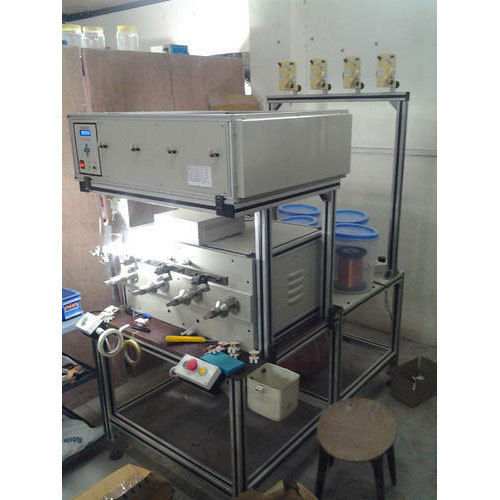 Four Spindle Coil Winding Machine With On Line Twister