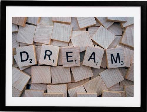 Framed Wall Art (Dream)