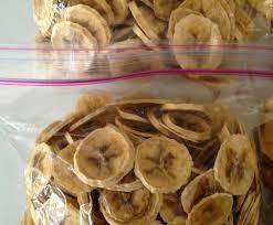 Pure Dried Banana Chips