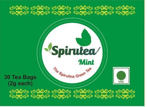 Spirulina Green Tea (Mint)