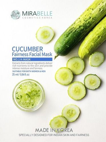 Cucumber Fairness Facial Mask