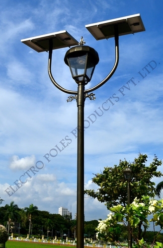 Decorative Double Pole Solar Garden Light By ELECTRO POLES PRODUCTS PVT. LTD.
