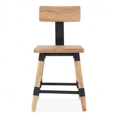 Iron/Wood Bar Stool