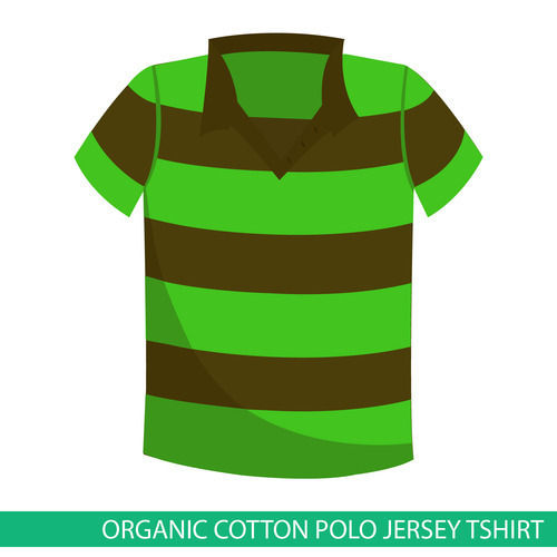 Organic Cotton Polo Jersey T Shirts