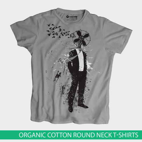 Organic Cotton Round Neck T Shirts