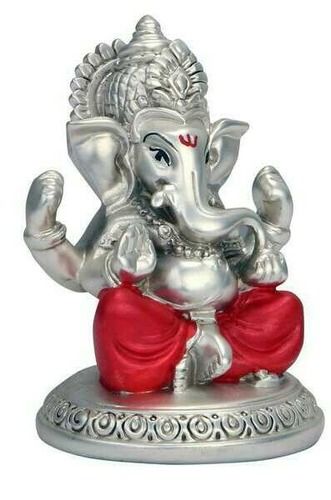 Durable Silver Ganesha Statue