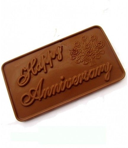 Happy Anniversary Bar With Almond