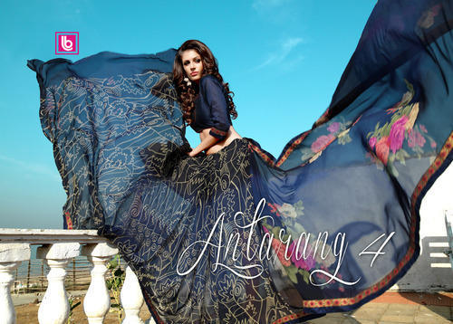 Printed Sarees - High-Quality Fabric