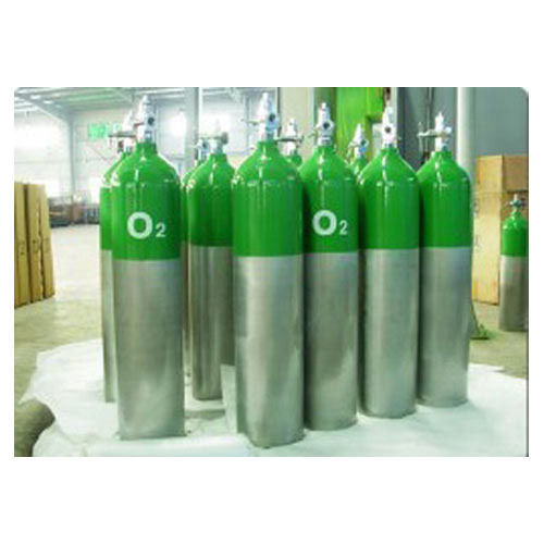 Oxygen Gas Cylinder - Durable Aluminum, Standard Medical Size , Easy To Use for Hospitals and Nursing Homes