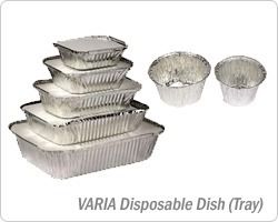 Varia Disposable Dish Tray