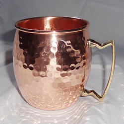100% Pure Copper Hammered Moscow Mule Mugs