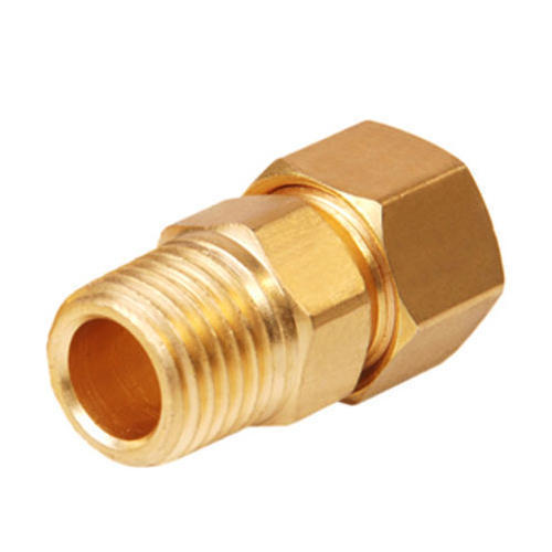 Brass Compression Male Connector