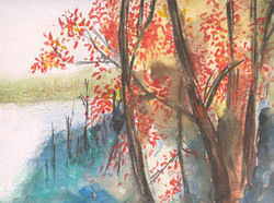 Water Color Nature Painting