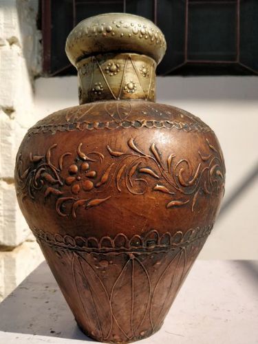 Handmade Metal Antique Vase