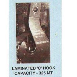 Laminated C Hooks Capacity 325mt