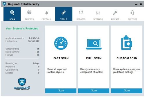 Bugssafe Total Security Software