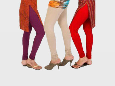 Cotton Lycra Leggings - 2-Way Stretch Fabric, Available in 12 Elegant Shades, Perfect for Comfort and Style