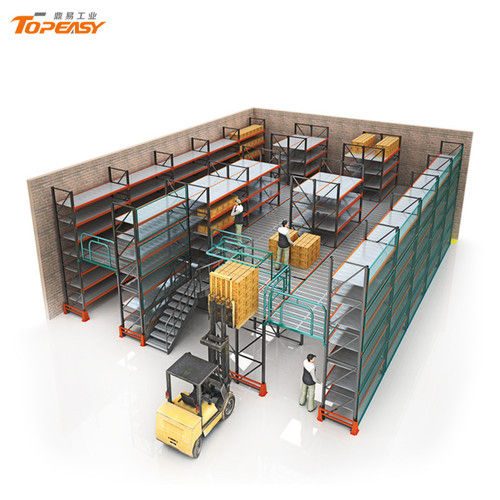 Mezzanine Floor Rack For Warehouse Storage System