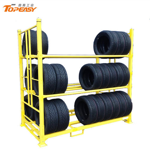 Warehouse Metal Tire Storage Rack